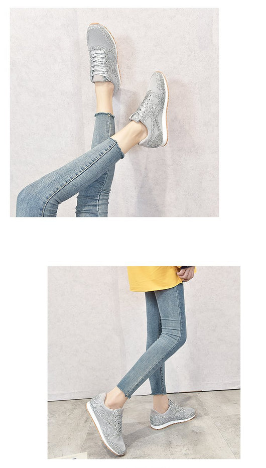 Zapatos Casuales con Cuña y Lentejuelas - Image 12