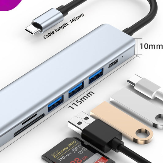 Estación de Acoplamiento USB-C Multipuerto para Computadora
