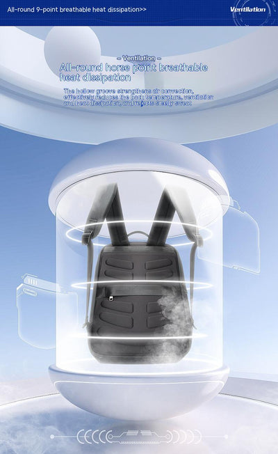 Mochila Gaming Profesional Impermeable de Gran Capacidad para Hombre - Image 7