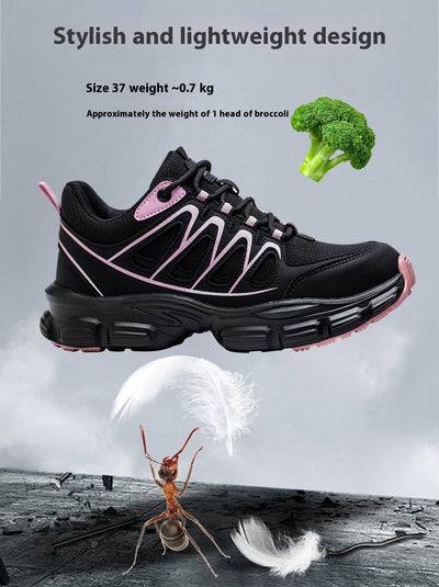 Zapatos de Seguridad Antiaplastamiento y Antipunción para Mujer con Punta de Acero - Image 8