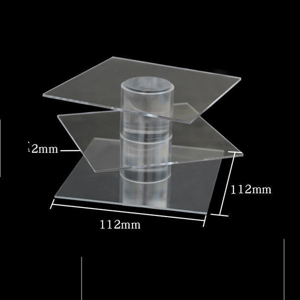 Estante Giratorio para Moldes de Mousse - Organizador Cuadrado 3D