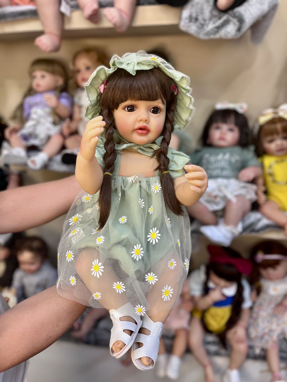 Muñeca Realista de 55cm - Simulación en Plástico Premium