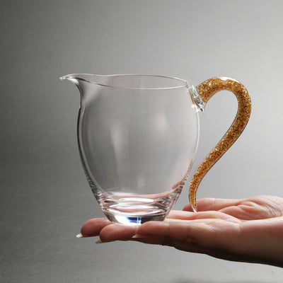 Taza de Té en Cristal con Detalles en Oro de Alta Calidad - Image 8
