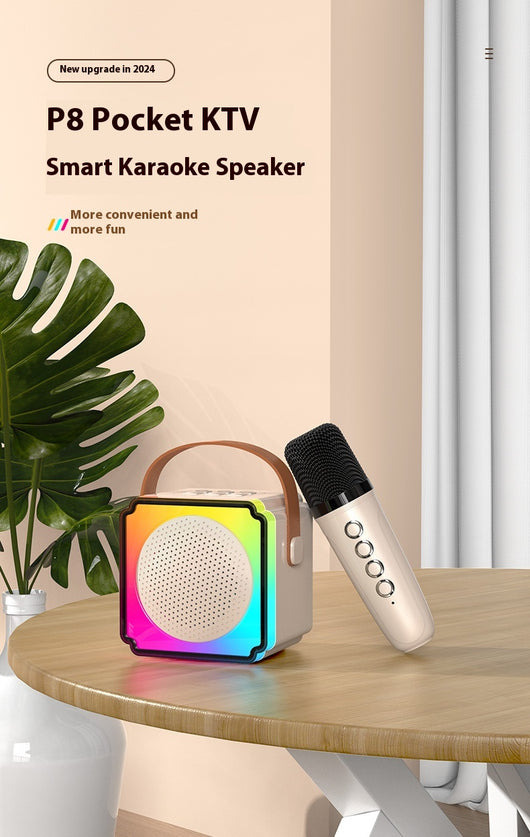 Micrófono Karaoke Doble con Parlante para Interiores y Exteriores - Image 19