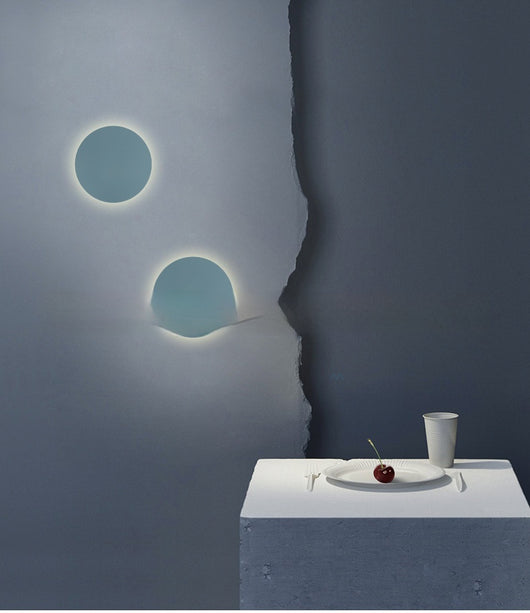 Lámpara de Pared Circular Minimalista para Sala y Dormitorio - Image 21