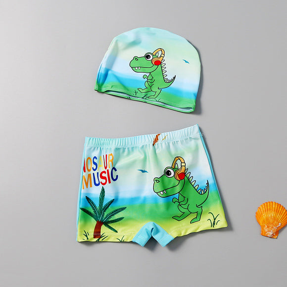 Shorts de Baño Infantiles con Estampados Divertidos - Conjunto Cómodo para Niños