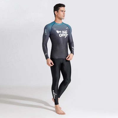 Traje de Baño Manga Larga Secado Rápido para Hombre - Image 2