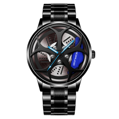 Reloj de Acero Inoxidable para Hombre con Esfera Luminosa - Image 6