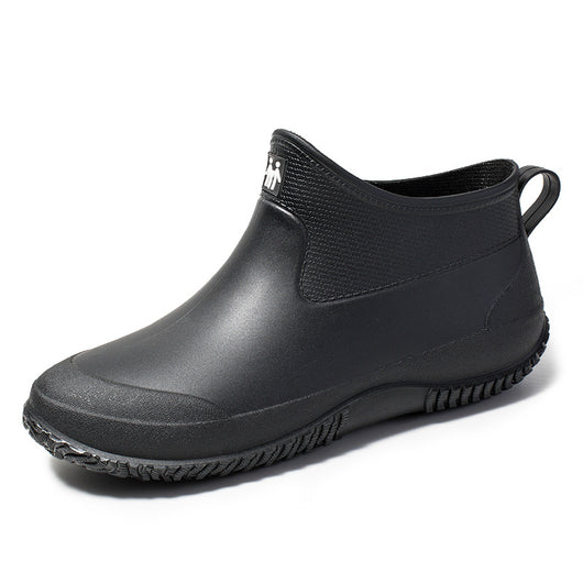 Botas Cortas Impermeables con Forro Cálido para Hombre Talla Grande - Image 14