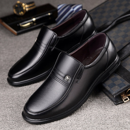 Zapatos Casuales de Cuero Genuino para Hombre - Suela Plana Antideslizante - Image 3