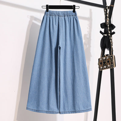 Pantalones Vaqueros Cortos Cintura Elástica con Cordones para Mujer - Image 5