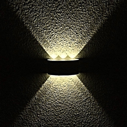 Lámpara LED Exterior Doble Cabezal Ultra Brillante Impermeable - Image 3