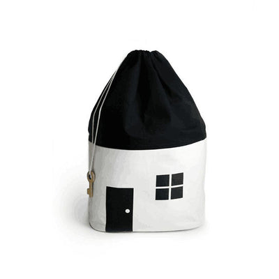 Bolsa Organizadora de Juguetes con Tapete de Juego Diseño Casa - Almacenamiento Grande para Habitación Infantil - Image 8