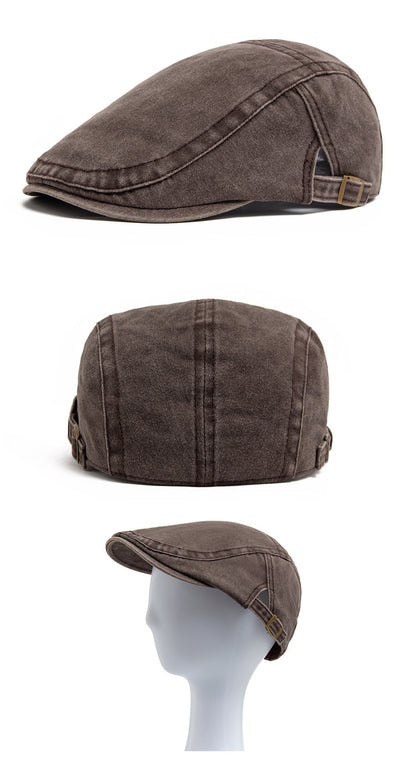 Gorra Vaquera Denim Lavado Retro - Estilo Casual y Versátil - Image 17