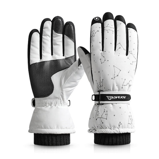 Guantes Térmicos Acolchados para Ciclismo con Relleno de Terciopelo y Algodón - Image 8