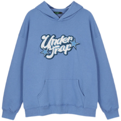 Sudadera con Capucha Estampado Letras Hombre Corte Holgado - Image 6