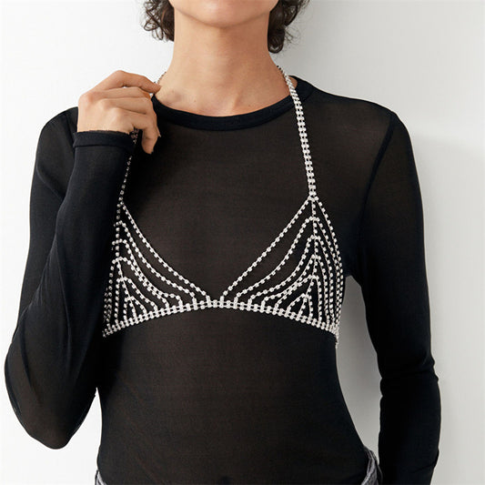 Cadena de Pecho para Fiestas y Discotecas - Accesorio de Moda Nocturna