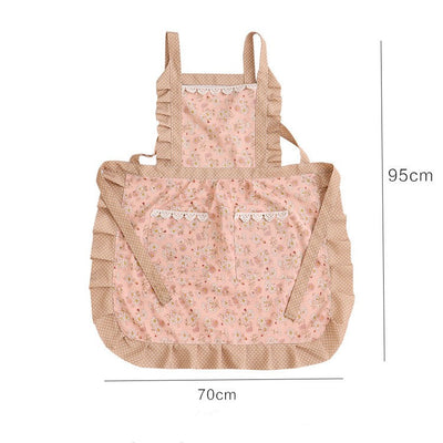 Delantal de Lona Transpirable Estilo Coreano Rustico para Adultos - Image 46