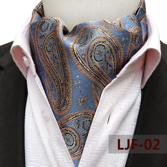 Bufanda Jacquard para Hombre - Elegancia y Calidez en Poliéster - Image 2
