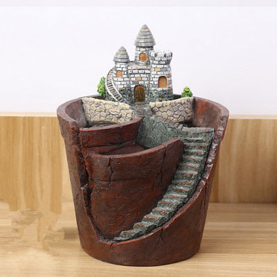 Maceta Decorativa con Suculentas - Miniatura de Jardín y Bonsái - Image 4