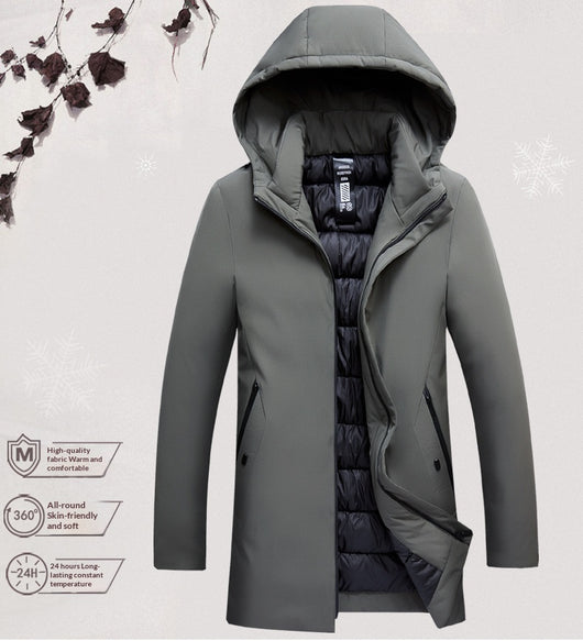 Abrigo Acolchado Térmico para Papá - Calidez y Confort en Invierno - Image 12