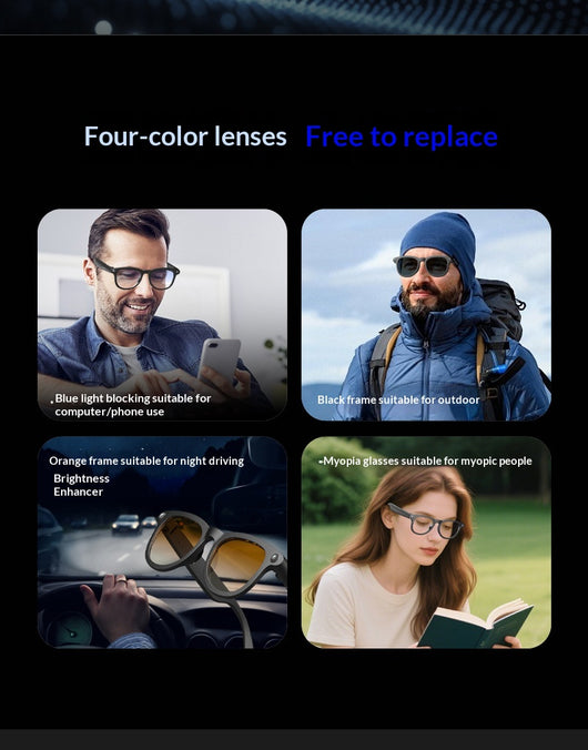 Gafas Inteligentes SG70 con Asistente de Voz y Traducción en Tiempo Real - Image 10