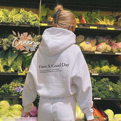 Sudadera Holgada con Letras para Mujer - Image 10