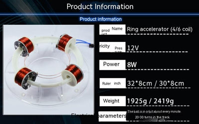 Acelerador de Anillos Ciclotrón - Juguete de Tecnología Avanzada - Image 7