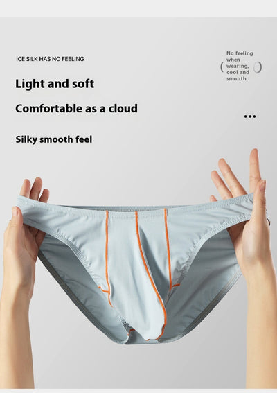 Calzoncillos de Seda Hielo Hombre - Color Sólido - Image 19