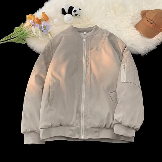 Chamarra de Piloto Bordada y Acojinada para Hombre - Image 14