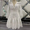 Jumpsuit Elegante Escote V Ajustado con Cinturón