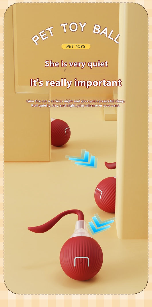 Interactive cat toy set featuring a blue rolling ball with a rope and a feather wand with a suction cup base. - Image 18