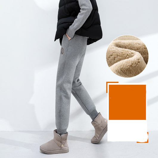 Pantalón Holgado de Terciopelo para Mujer Talla Plus - Image 4