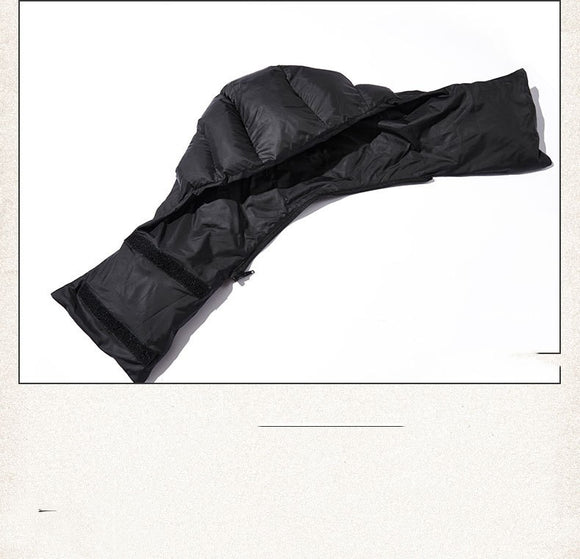 Abrigo de Algodón Acolchado para Hombre con Cuello Desmontable