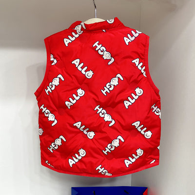 Chaleco Acolchado Infantil con Letras Estampadas - Image 2