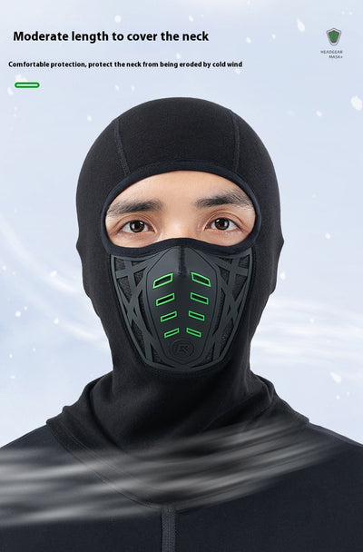 Pasamontaña Térmico Deportivo - Máscara Facial Fleece para Moto y Ciclismo - Image 11