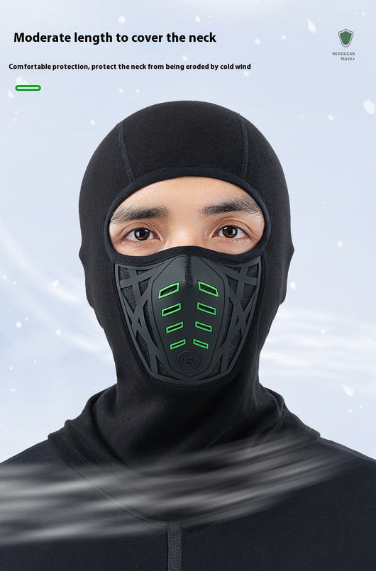 Pasamontaña Térmico Deportivo - Máscara Facial Fleece para Moto y Ciclismo - Image 11