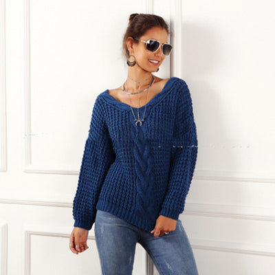 Suéter Elegante para Mujer Otoño Invierno Estilo Europeo - Image 6