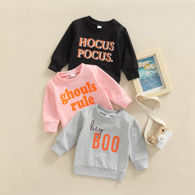 Suéter Infantil Unisex con Estampado de Letras