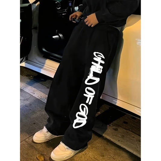 Pantalón Deportivo Holgado de Estilo Urbano para Hombre - Image 2