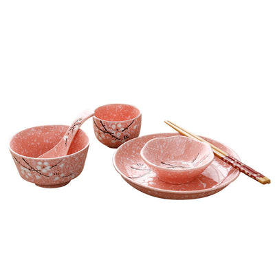 Juego de Comida Japonés 6 Piezas - Bowls de Arroz, Platos de Sabor y Palillos - Image 11