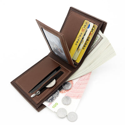 Billetera Corta para Hombre con Múltiples Compartimentos y Gran Capacidad - Image 10