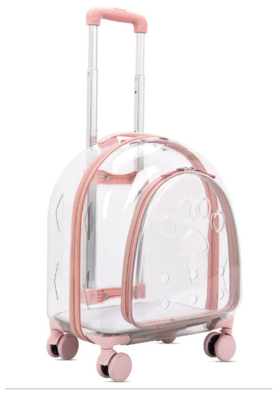 Mochila Transportadora Panorámica para Mascotas con Ventana Transparente - Image 29