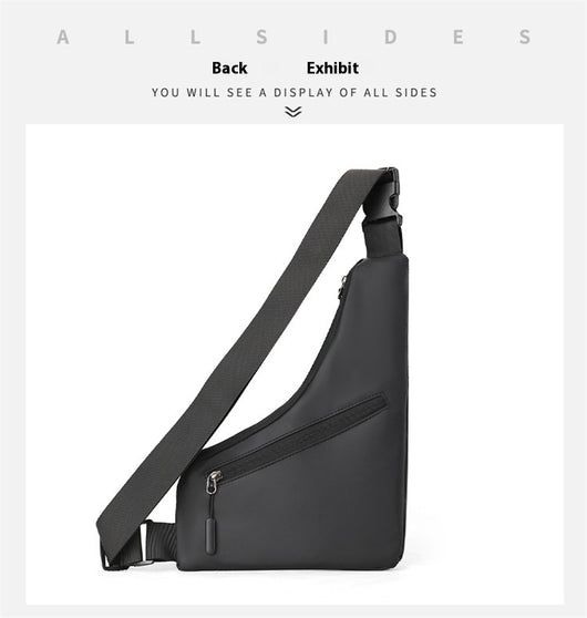 Bolsa Cruzada Triangular para Hombre - Casual y Funcional - Image 35