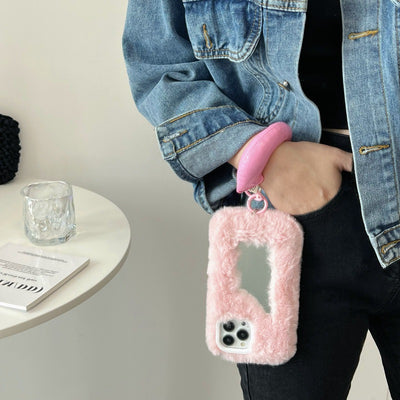 Funda Espejo de Maquillaje Esponjosa para Teléfono - Image 6