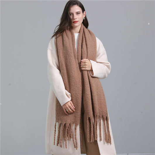 Bufanda Larga de Invierno Tipo Cachemira - Cálida y Versátil - Image 10