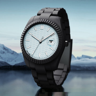 Reloj de Hombre Elegante con Esfera Grande - Diseño Ejecutivo Profesional