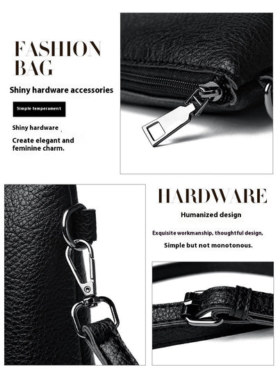 Bolso Retro de Cuero Suave con Gran Capacidad para Llevar al Hombro - Image 14