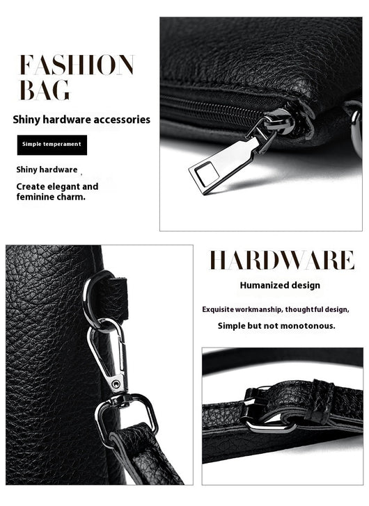 Bolso Retro de Cuero Suave con Gran Capacidad para Llevar al Hombro - Image 14