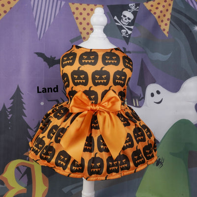 Disfraz de Halloween para Perros y Gatos - Calavera Negra con Decoración de Fiesta - Image 11